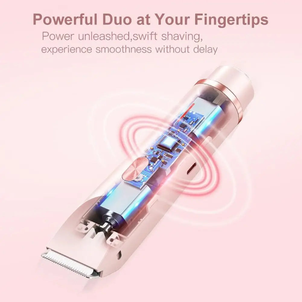 2-in-1 Smooth Glide Women's Shaver